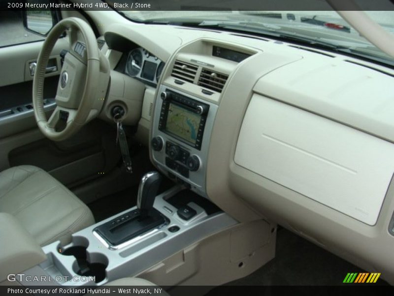 Black / Stone 2009 Mercury Mariner Hybrid 4WD