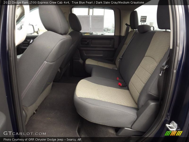 True Blue Pearl / Dark Slate Gray/Medium Graystone 2012 Dodge Ram 1500 Express Crew Cab 4x4