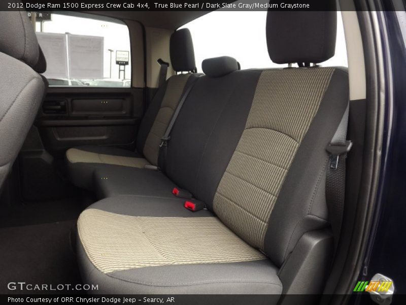 True Blue Pearl / Dark Slate Gray/Medium Graystone 2012 Dodge Ram 1500 Express Crew Cab 4x4