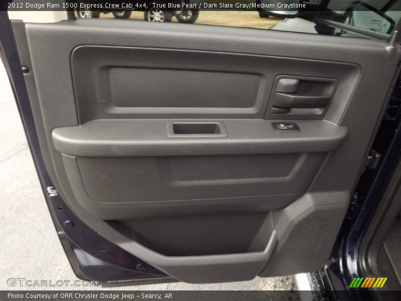 True Blue Pearl / Dark Slate Gray/Medium Graystone 2012 Dodge Ram 1500 Express Crew Cab 4x4