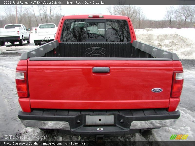 Bright Red / Dark Graphite 2002 Ford Ranger XLT FX4 SuperCab 4x4