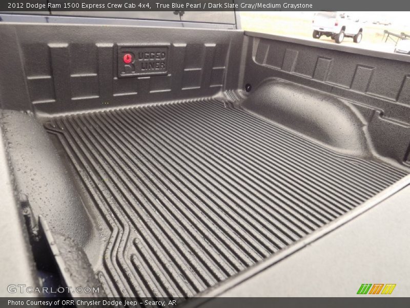 True Blue Pearl / Dark Slate Gray/Medium Graystone 2012 Dodge Ram 1500 Express Crew Cab 4x4