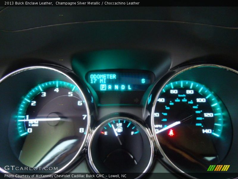  2013 Enclave Leather Leather Gauges
