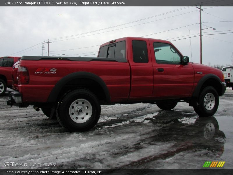 Bright Red / Dark Graphite 2002 Ford Ranger XLT FX4 SuperCab 4x4