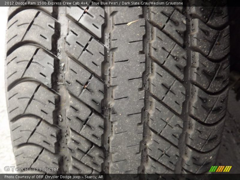 True Blue Pearl / Dark Slate Gray/Medium Graystone 2012 Dodge Ram 1500 Express Crew Cab 4x4