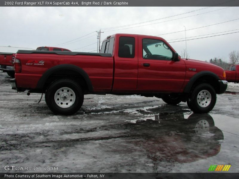 Bright Red / Dark Graphite 2002 Ford Ranger XLT FX4 SuperCab 4x4