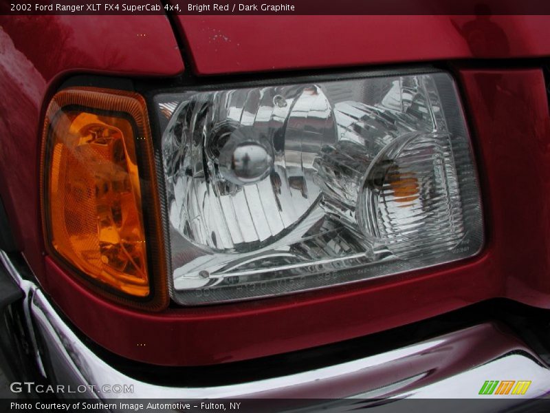 Bright Red / Dark Graphite 2002 Ford Ranger XLT FX4 SuperCab 4x4