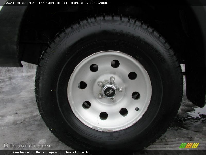 Bright Red / Dark Graphite 2002 Ford Ranger XLT FX4 SuperCab 4x4