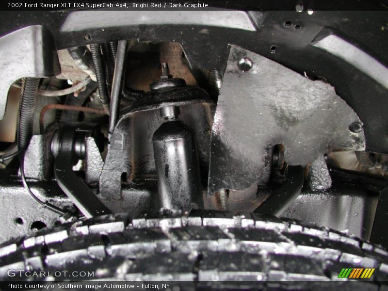 Bright Red / Dark Graphite 2002 Ford Ranger XLT FX4 SuperCab 4x4