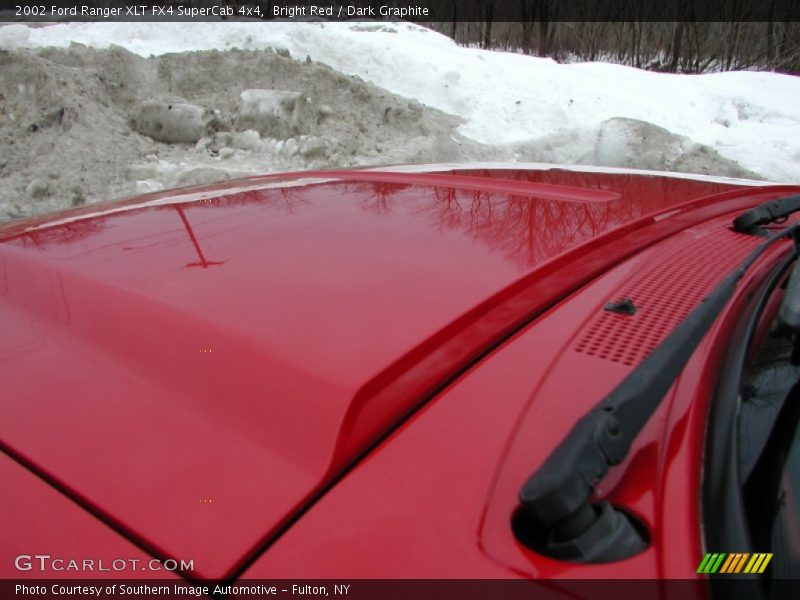 Bright Red / Dark Graphite 2002 Ford Ranger XLT FX4 SuperCab 4x4