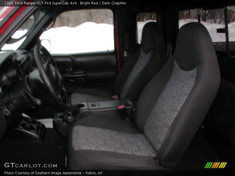 Bright Red / Dark Graphite 2002 Ford Ranger XLT FX4 SuperCab 4x4