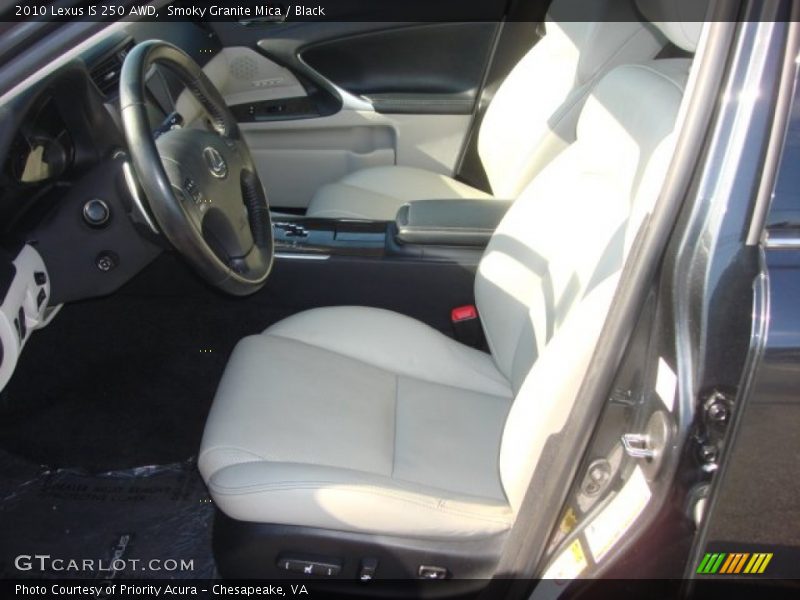 Smoky Granite Mica / Black 2010 Lexus IS 250 AWD