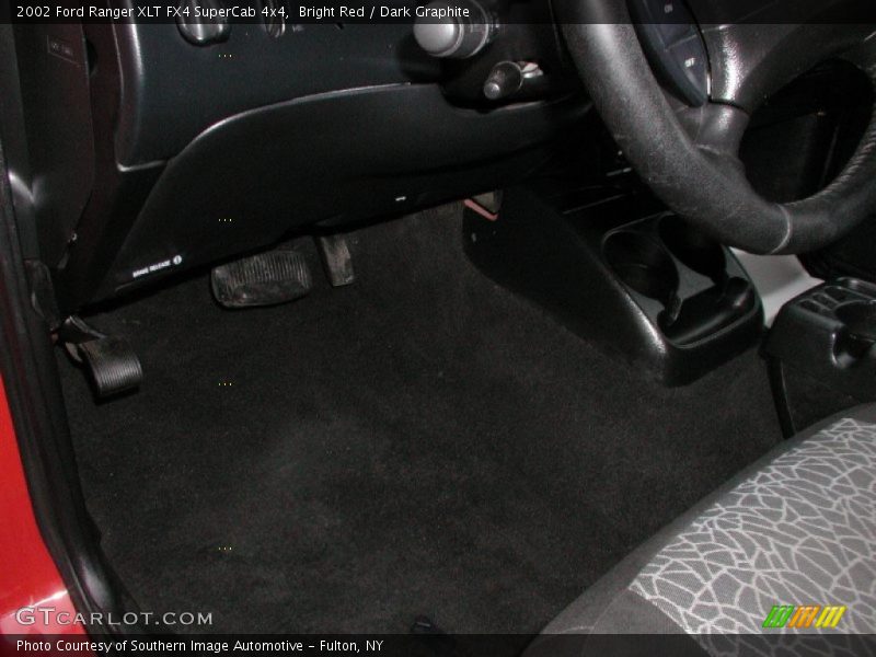 Bright Red / Dark Graphite 2002 Ford Ranger XLT FX4 SuperCab 4x4