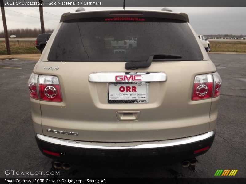 Gold Mist Metallic / Cashmere 2011 GMC Acadia SLT