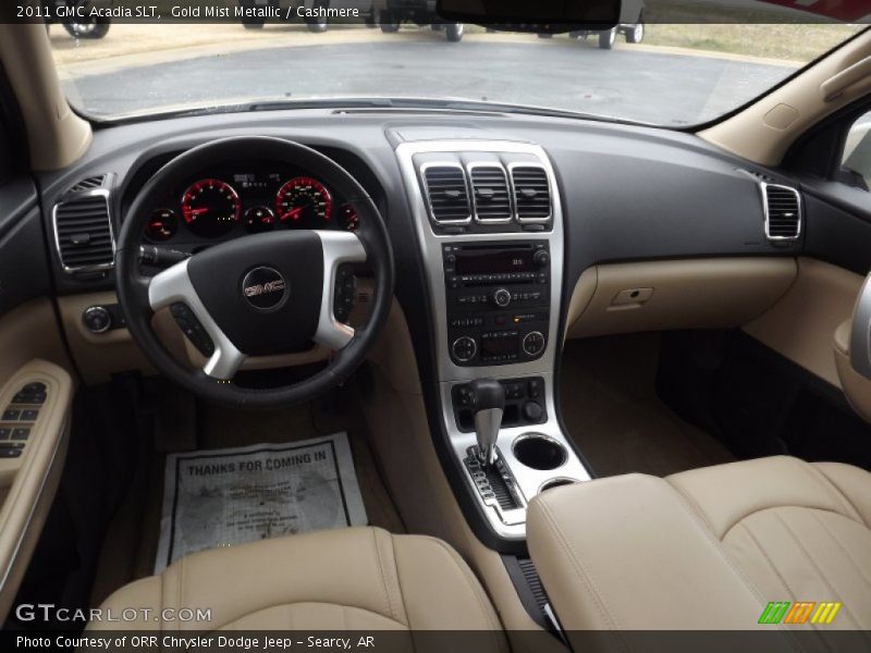 Cashmere Interior - 2011 Acadia SLT 