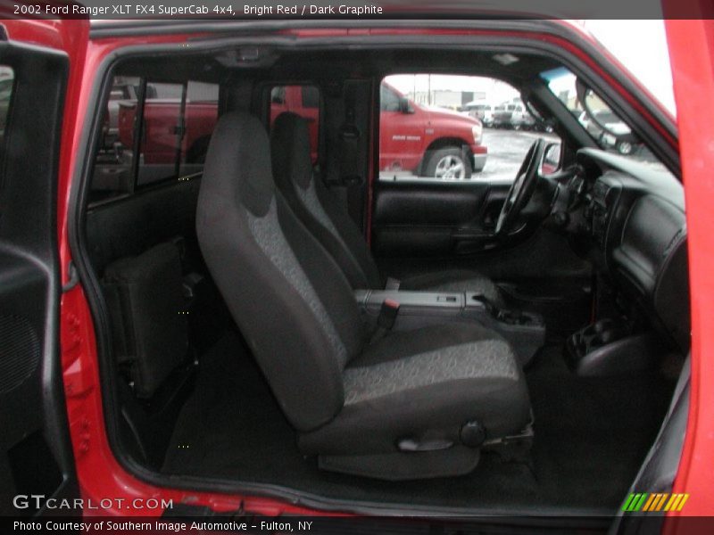 Bright Red / Dark Graphite 2002 Ford Ranger XLT FX4 SuperCab 4x4
