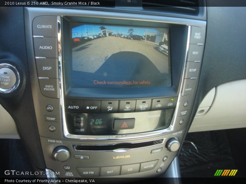 Smoky Granite Mica / Black 2010 Lexus IS 250 AWD