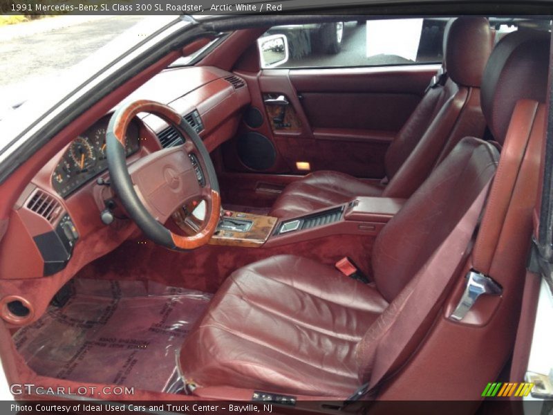 Front Seat of 1991 SL Class 300 SL Roadster