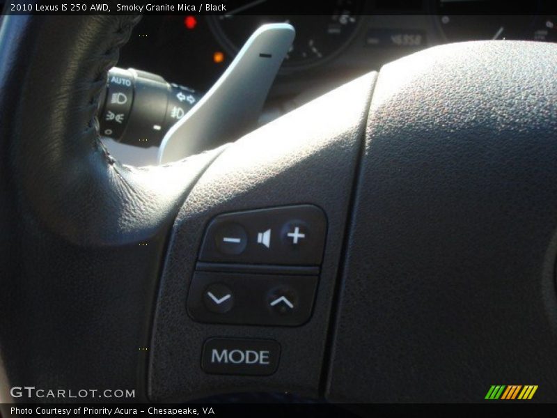 Smoky Granite Mica / Black 2010 Lexus IS 250 AWD