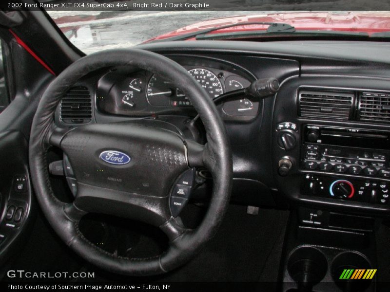Bright Red / Dark Graphite 2002 Ford Ranger XLT FX4 SuperCab 4x4
