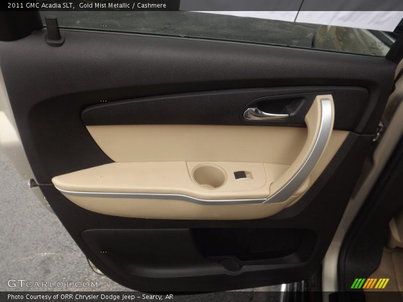 Gold Mist Metallic / Cashmere 2011 GMC Acadia SLT