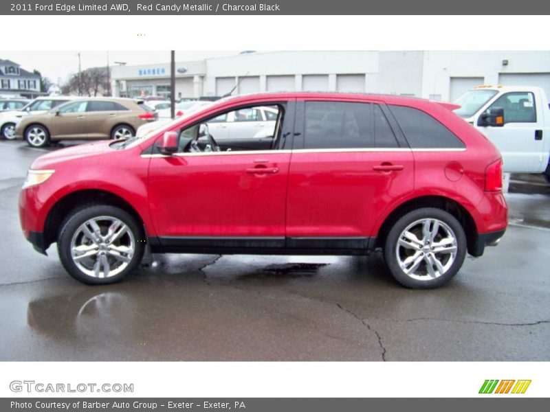  2011 Edge Limited AWD Red Candy Metallic