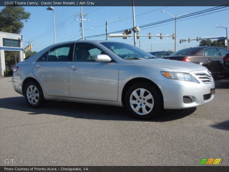 Classic Silver Metallic / Ash Gray 2010 Toyota Camry
