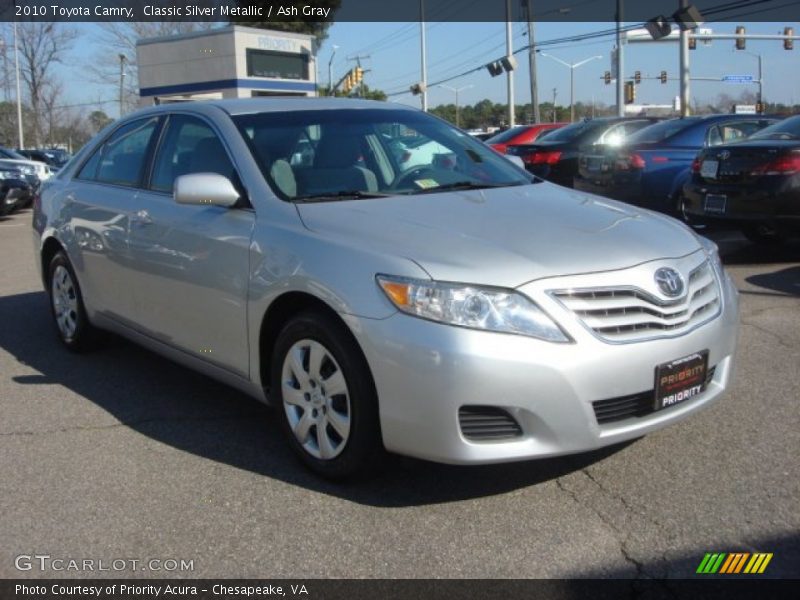 Classic Silver Metallic / Ash Gray 2010 Toyota Camry