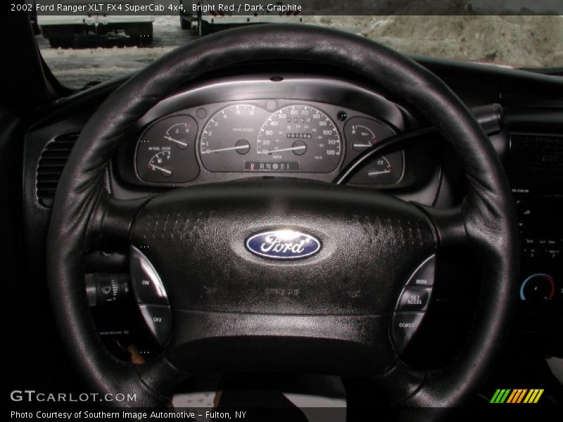 Bright Red / Dark Graphite 2002 Ford Ranger XLT FX4 SuperCab 4x4
