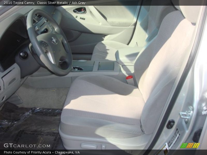 Classic Silver Metallic / Ash Gray 2010 Toyota Camry