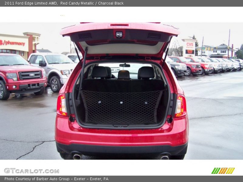 Red Candy Metallic / Charcoal Black 2011 Ford Edge Limited AWD