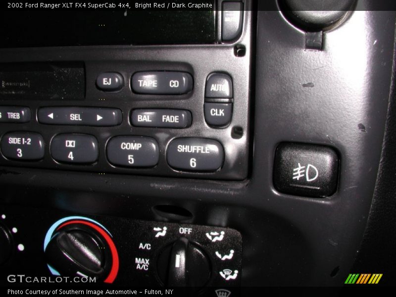 Bright Red / Dark Graphite 2002 Ford Ranger XLT FX4 SuperCab 4x4