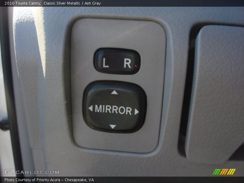 Classic Silver Metallic / Ash Gray 2010 Toyota Camry