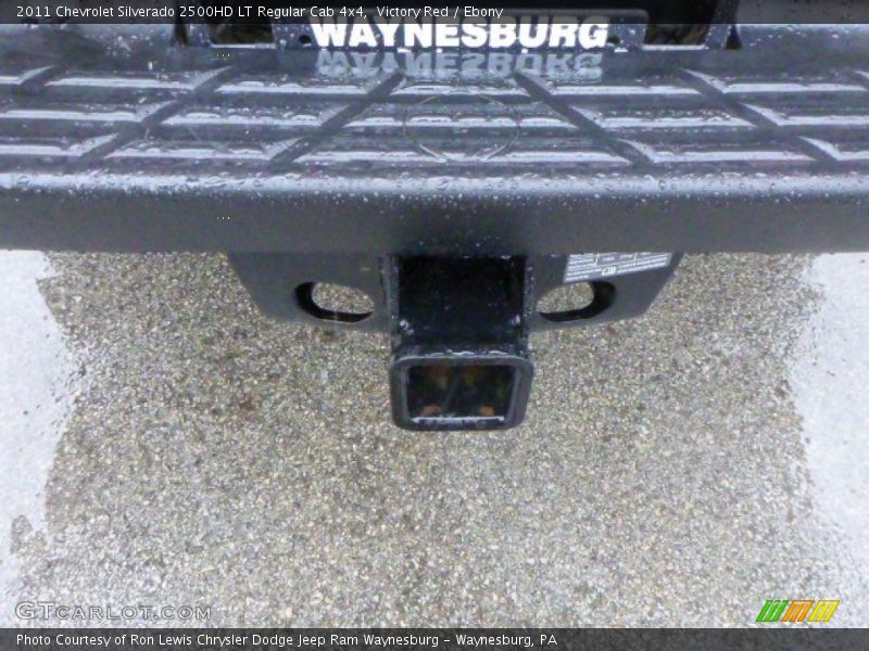 Victory Red / Ebony 2011 Chevrolet Silverado 2500HD LT Regular Cab 4x4