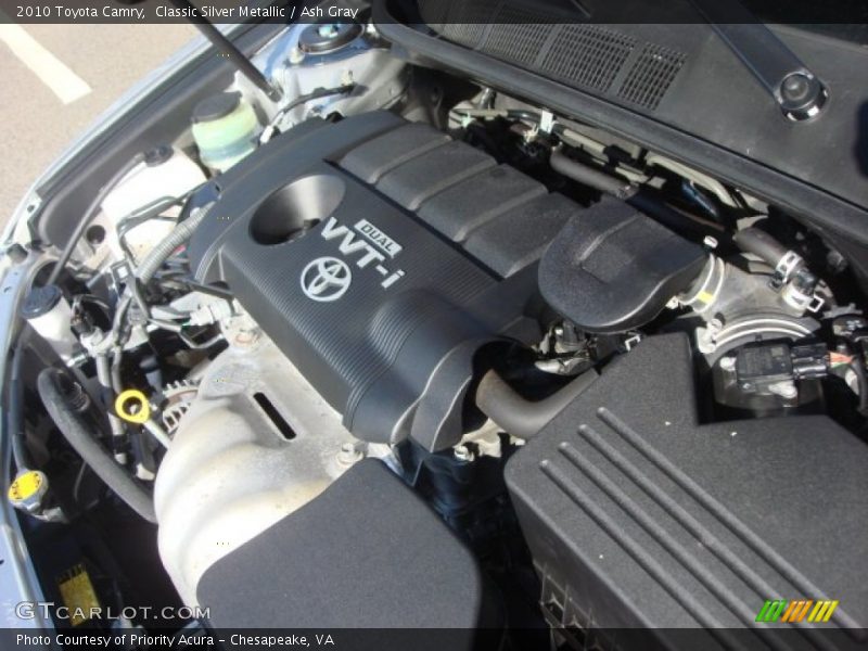  2010 Camry  Engine - 2.5 Liter DOHC 16-Valve Dual VVT-i 4 Cylinder