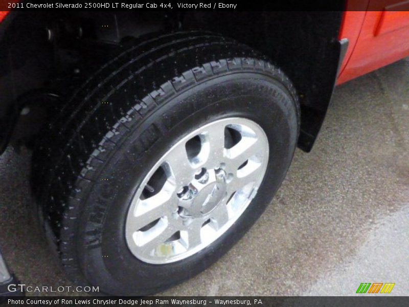 Victory Red / Ebony 2011 Chevrolet Silverado 2500HD LT Regular Cab 4x4