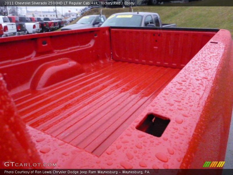 Victory Red / Ebony 2011 Chevrolet Silverado 2500HD LT Regular Cab 4x4
