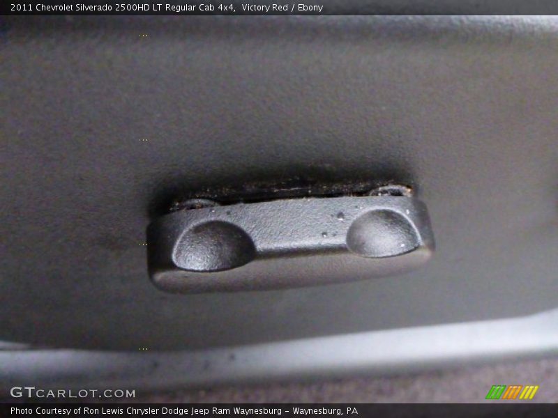 Victory Red / Ebony 2011 Chevrolet Silverado 2500HD LT Regular Cab 4x4