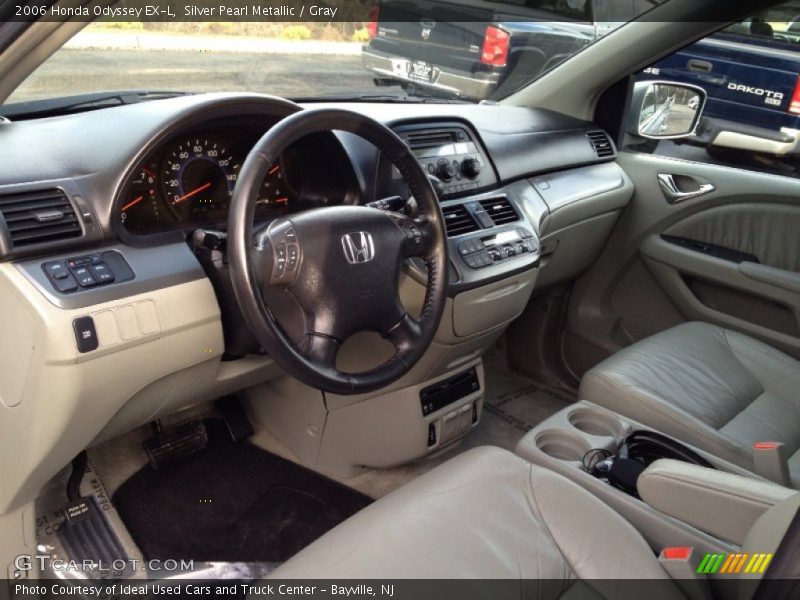 Silver Pearl Metallic / Gray 2006 Honda Odyssey EX-L