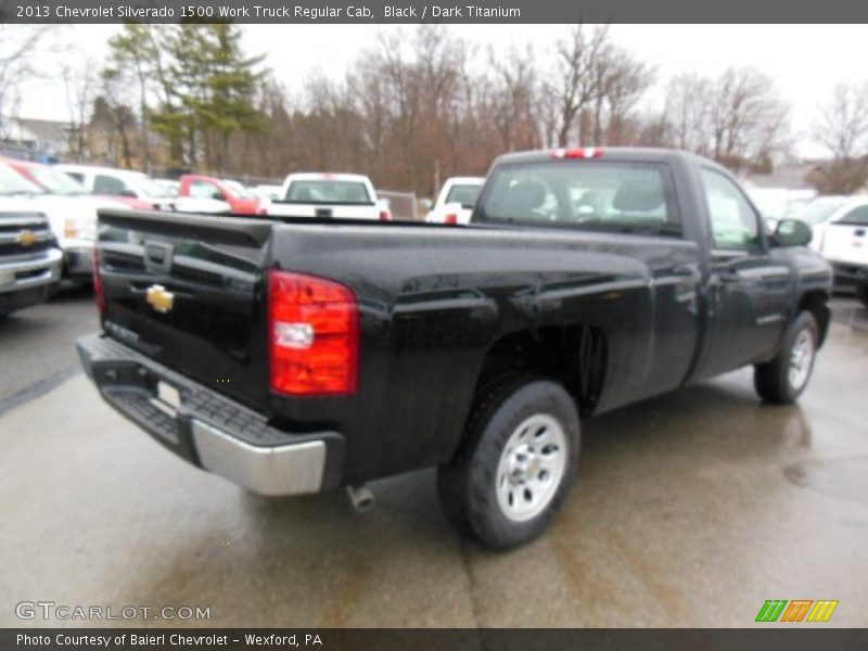 Black / Dark Titanium 2013 Chevrolet Silverado 1500 Work Truck Regular Cab