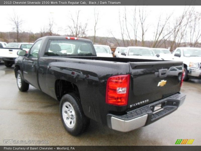 Black / Dark Titanium 2013 Chevrolet Silverado 1500 Work Truck Regular Cab