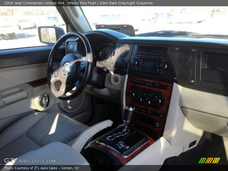 Inferno Red Pearl / Dark Slate Gray/Light Graystone 2006 Jeep Commander Limited 4x4