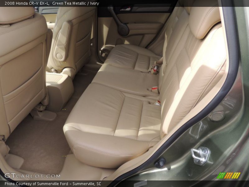 Green Tea Metallic / Ivory 2008 Honda CR-V EX-L