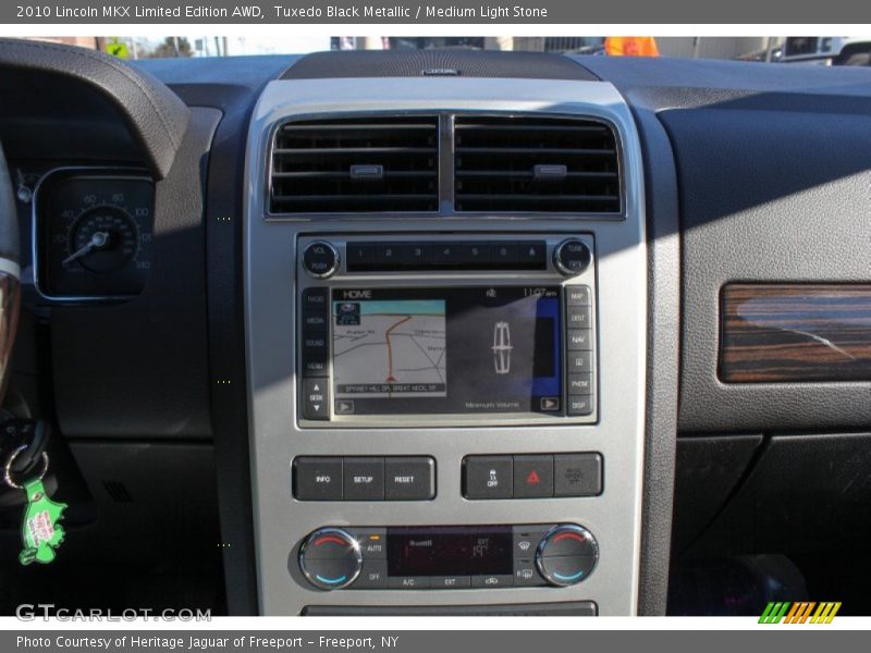 Controls of 2010 MKX Limited Edition AWD