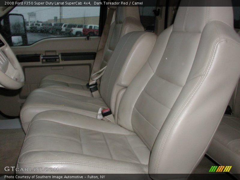 Front Seat of 2008 F350 Super Duty Lariat SuperCab 4x4