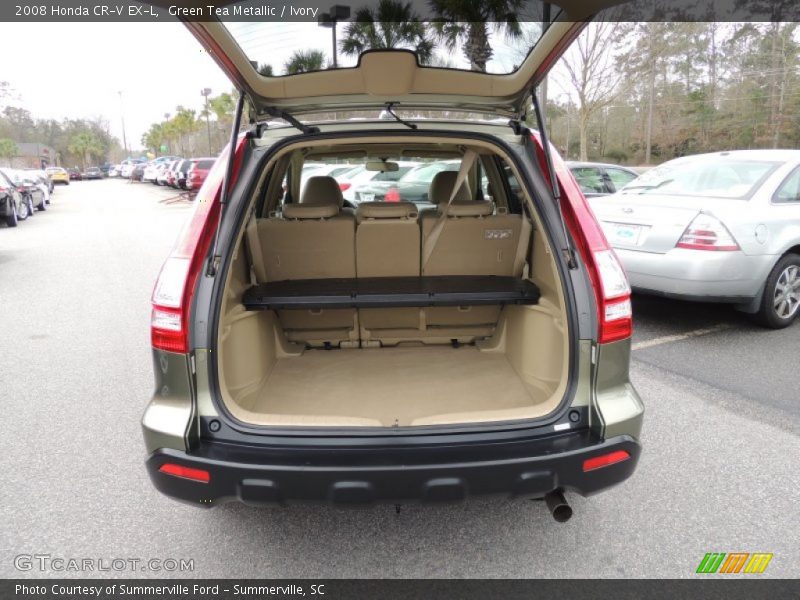 Green Tea Metallic / Ivory 2008 Honda CR-V EX-L