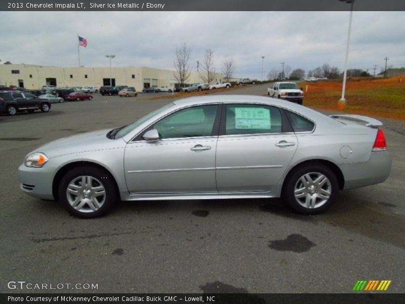 Silver Ice Metallic / Ebony 2013 Chevrolet Impala LT