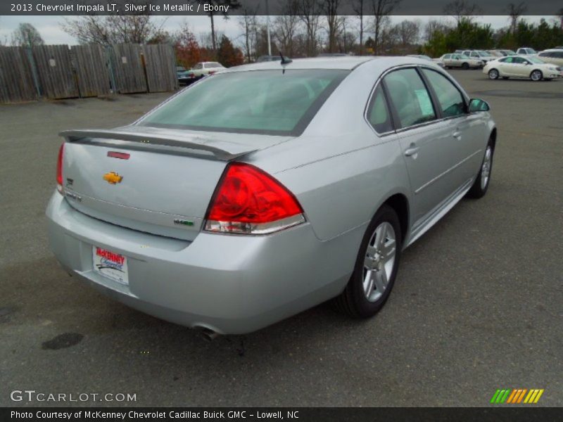 Silver Ice Metallic / Ebony 2013 Chevrolet Impala LT