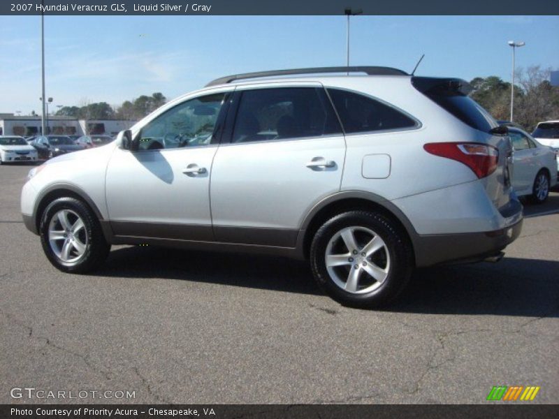 Liquid Silver / Gray 2007 Hyundai Veracruz GLS