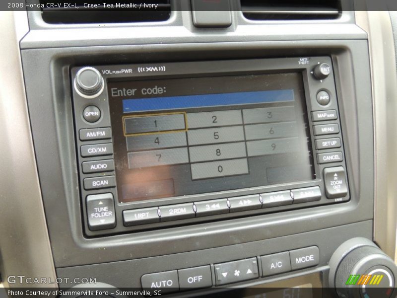 Green Tea Metallic / Ivory 2008 Honda CR-V EX-L
